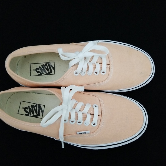 Van's Authentic Apricot True White Shoes 40621-1sh - Picture 3 of 7